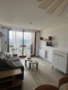 Pegase phenix studio cabine et balcon vue montagne