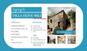 Villa Olive Mill Terra Rossa
