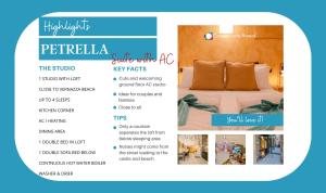 Petrellas Point Studio with AC