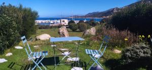 Rez de jardin , vue sur mer
