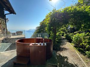 Private Luxury Spa & Silence Retreat with Spectacular View over the Lake Maggiore