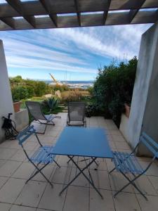 Rez de jardin , vue sur mer