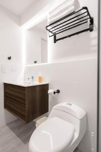 Studio con AC, desk, vista y piscina en Larco
