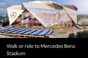 Be In the Mix Walkable Mercedes Benz Stadium