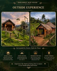 Sholanest Mud House and Farm Stay in Vattavada Near Munnar
