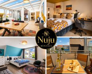 NUJU Rentals - 4-Zimmer, 10 Gäste, Wintergarten & Terrasse & Parkplatz