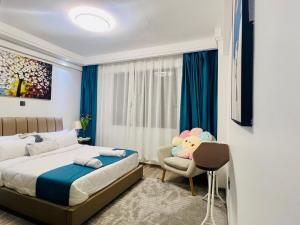 modern retreat residencies with breathtaking city views , swimming pool ,gym and ample parking space