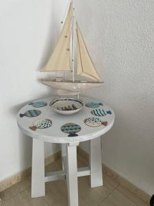 Apartamento con vistas laterales al mar en Platja
