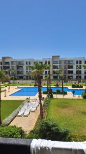Plage Des Nations sea view apartment with swimming pool