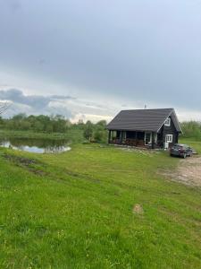 Rastinis namas šalia Vilniaus - Sudervės pirtelė - poilsis gamtoje tarp tvenkinių