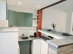 Loft lumineux hypercentre Auxerre Smart TV