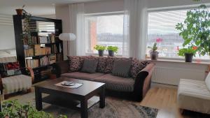 Studio with terrace on the hillside of Viljandi