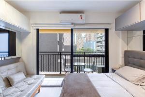 Apartamento novo e completo - Localização privilegiada, próximo a paulista, hospital Sírio Lib, shopping Frei Caneca, Smart Fit e pontos turísticos
