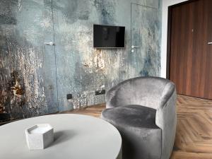 Hanza Tower 19 th FLOOR 2 ROOMS Blue Apartment