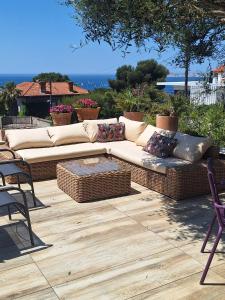 VILLA HELIOS - vue mer, terrasse, jardin, piscine, parking