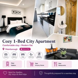 Cozy 1 bed city apartment