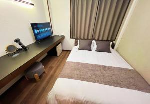 鈴籠長浜城 春の間 - ダブルベッド1台 - 最大2名