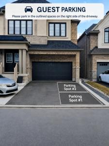 Private 1BR Suite with Fireplace & Parking in Milton