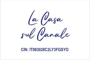 La casa sul canale
