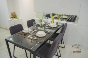 MooMoo Modern Cozy Suite with 500MbpsWiFi&Pool&Gym