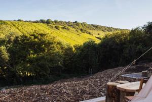 Bluebell Hideaway luxury bell tent glamping By Air Premier