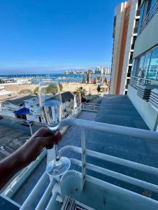 Vista al mar piscina y jacuzzi
