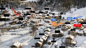 Résidence Fermes De Meribel E - Méribel Village appartement 3 pièces MAE-4083