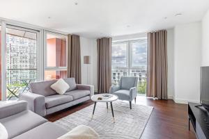 Blueground Nine Elms balcony nr Battersea Park LON-663