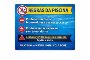Acomodação Duplex com Flat e Minicozinha - 4 Quartos
