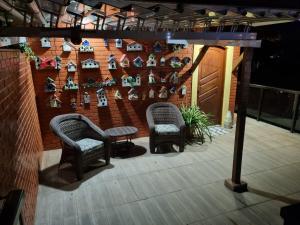 Acomodação Duplex com Flat e Minicozinha - 4 Quartos