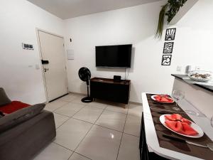 Beira Mar 1 Dorm -Wi Fi-Sacada-Garagem 6 Hóspedes Praia da Aviação