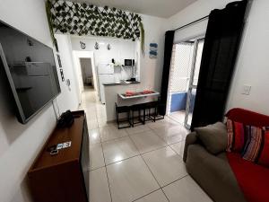 Beira Mar 1 Dorm -Wi Fi-Sacada-Garagem 6 Hóspedes Praia da Aviação