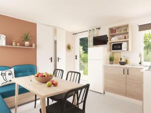Mobil-home accueillant animaux - 6 pers. - API-1-52-2844