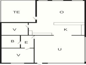 4 person holiday home in Hemmet