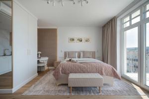 Klimatyzowane Studio z Miejscem do Pracy w Ciechocinku by Renters Prestige