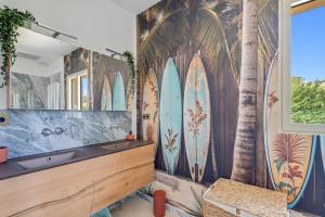 Villa 10 pers avec piscine, à deux pas de la mer