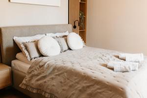Apartament Deluxe A04 z oddzielną sypialnią - Mountain & River Residence - IZBY PODHALAŃSKIE