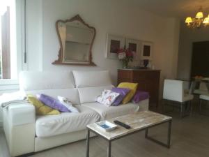 Apartamento con jardín