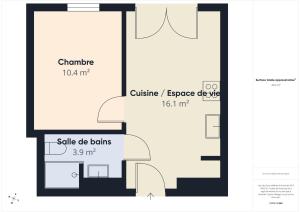 Kirra - appartement 4 pers - piscine commune
