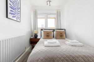 21st Floor Canary Wharf Gem with Private Balcony