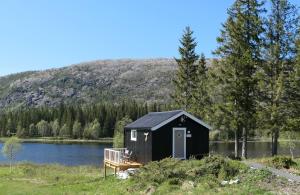 Camping cottages in nature Shared toilet and shower