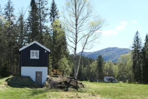 Camping cottages in nature Shared toilet and shower