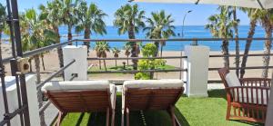 Loft con gran terraza en primera linea de playa