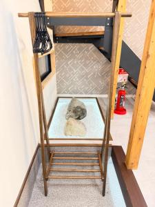 楽然居--天下茶屋庭園ヴィラ 無料駐車場--和風庭園--最大8名宿泊可能