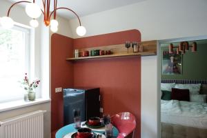 Ferienwohnung Modern Red im Prenzlauer Berg