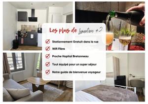 Lamartine2 Charmant T2 Entre CHU Bretonneau et Centre Ville