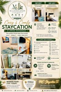 MC Staycation at Spring Residences Near Airport