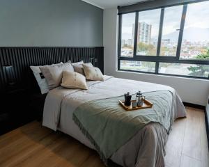 Chic 1BR in Nunoa Cozy Balcony Pool Access