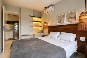 Flat Luxo Frente Piscinas Naturais Piscina Privada