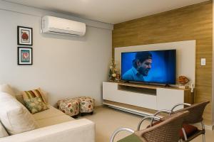 Duplex 3 quartos no centro e 100 metros da praia